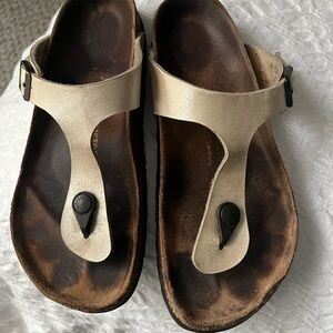 Birkenstock Tan Leather Sandals size 37
